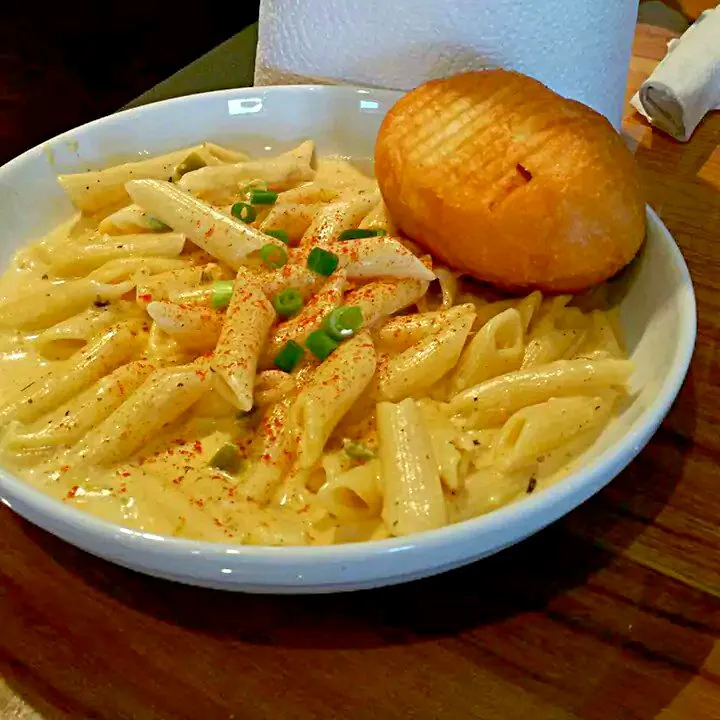 Dinner at Willies Cafe ♡
 #Dinner #Pasta #Main dish ♚|Alisha GodsglamGirl Matthewsさん