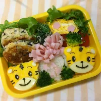 Snapdishの料理写真:しまじろう弁当|makkyさん