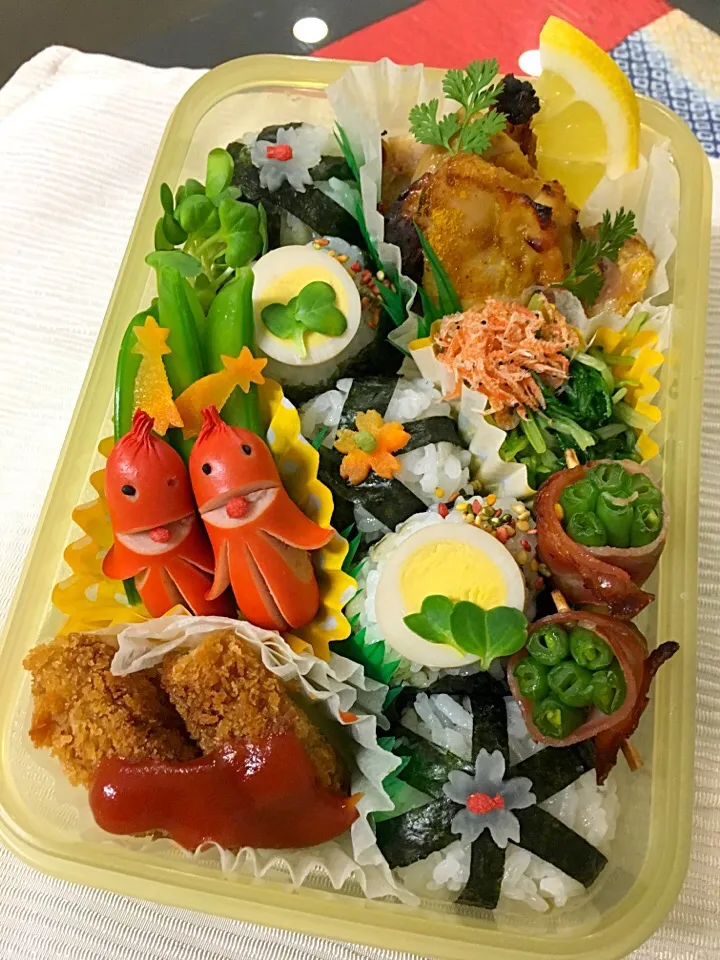 Snapdishの料理写真:2月28日  プクパパお弁当|プクママさん