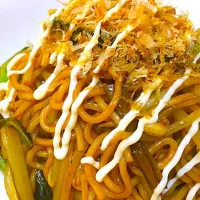 具材は野菜のみの【ベジ焼きそば】|藤井２１さん