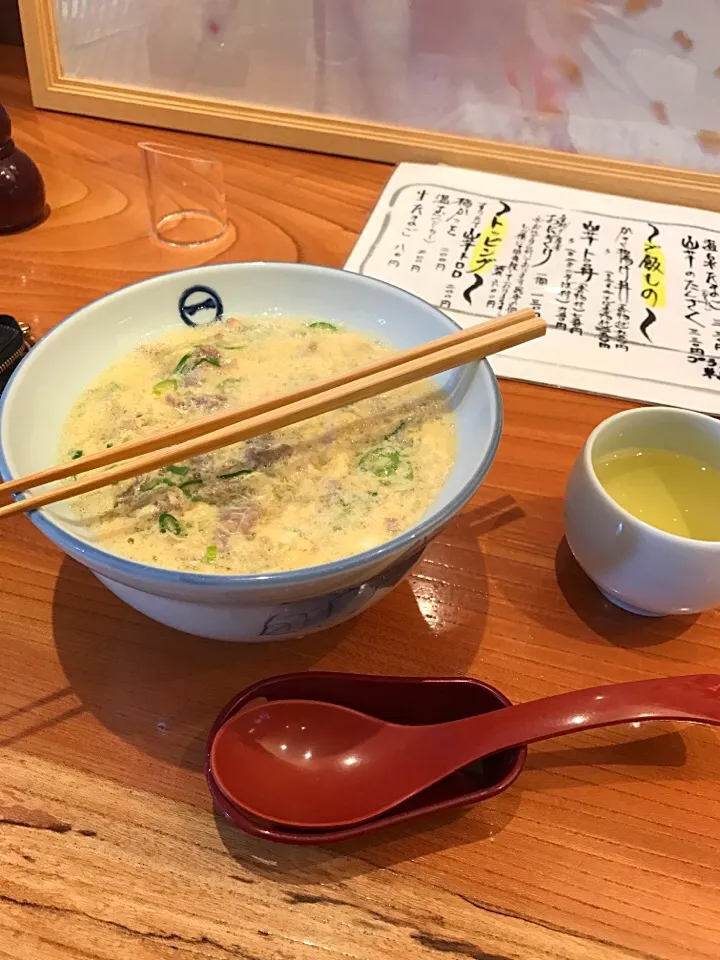 Snapdishの料理写真:親子蕎麦
#丸一蕎麦#人吉|みちるさん