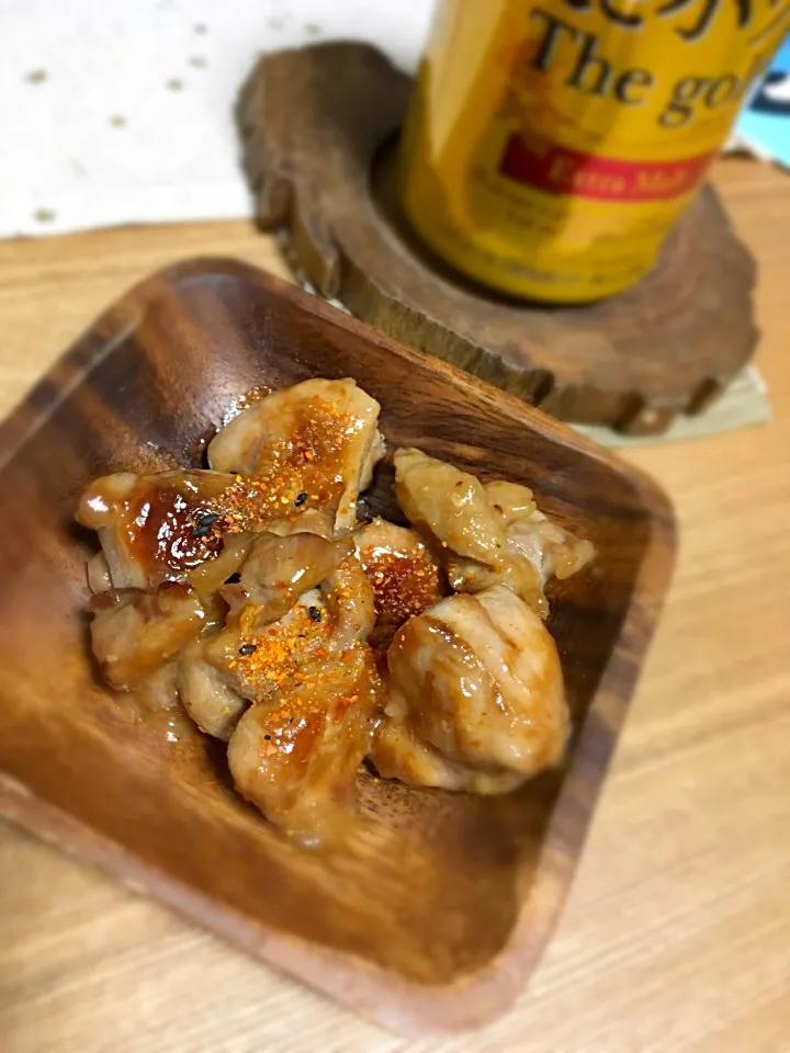 Snapdishの料理写真:鳥の甘酢照り焼き！|Saki Ikenoさん