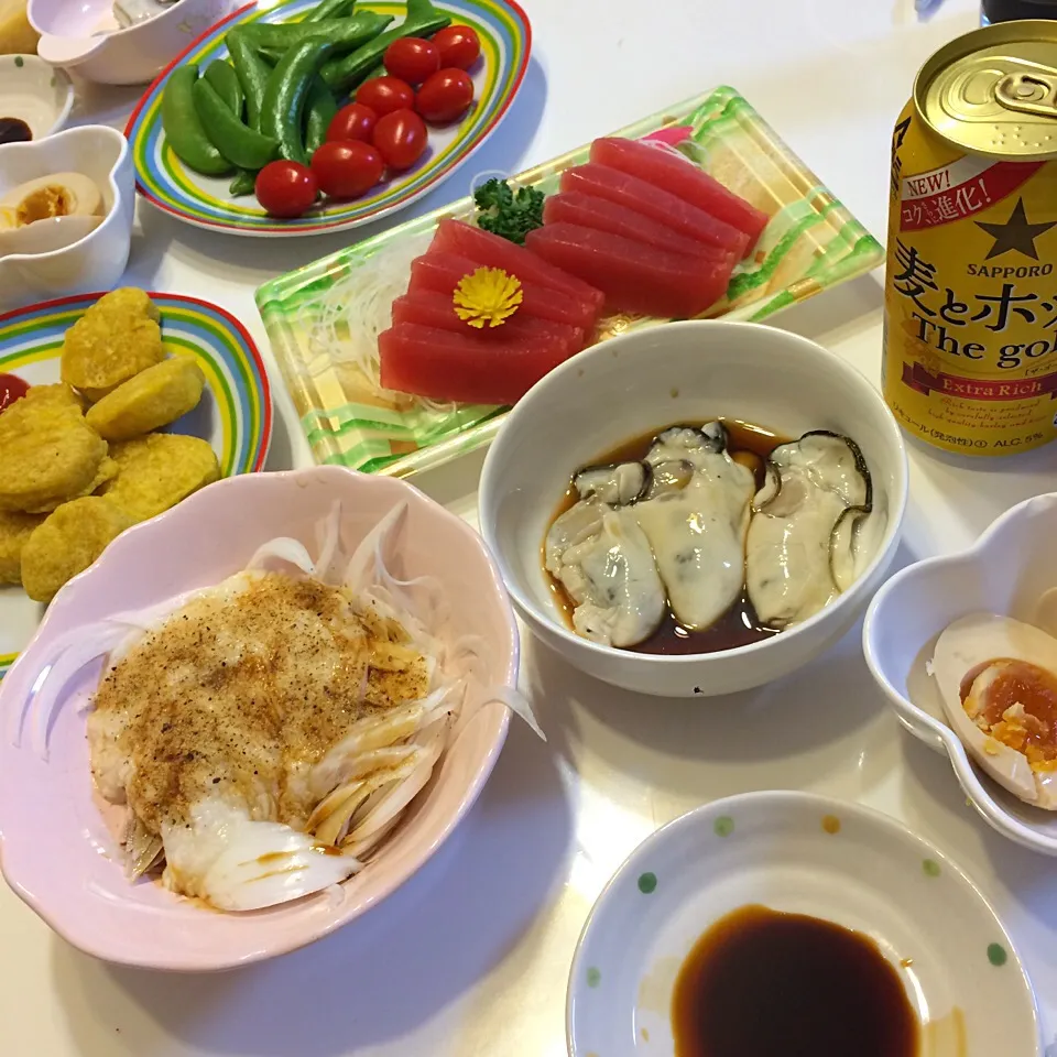 居酒屋な夕食♡2017/02/28|ちび太さん