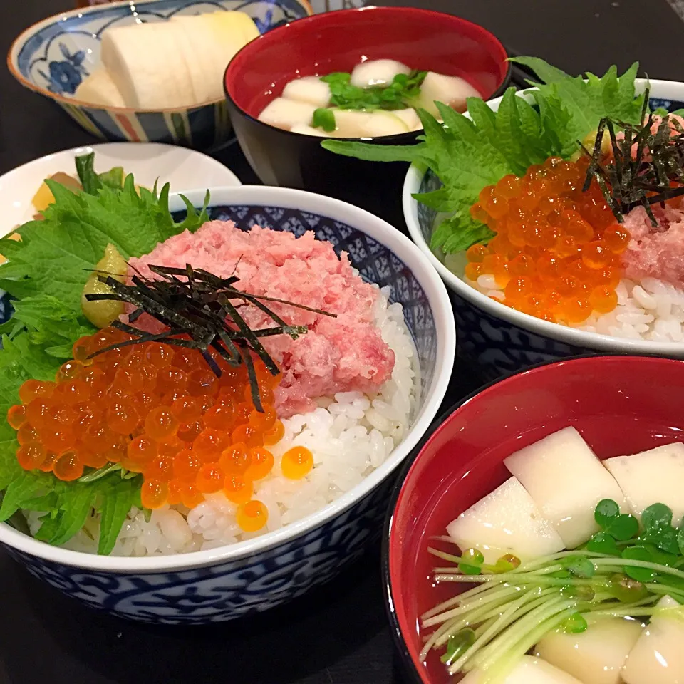 Mayumiさんのはんぺんのお吸い物😊 #いくらネギトロ丼|ヨッチャンさん