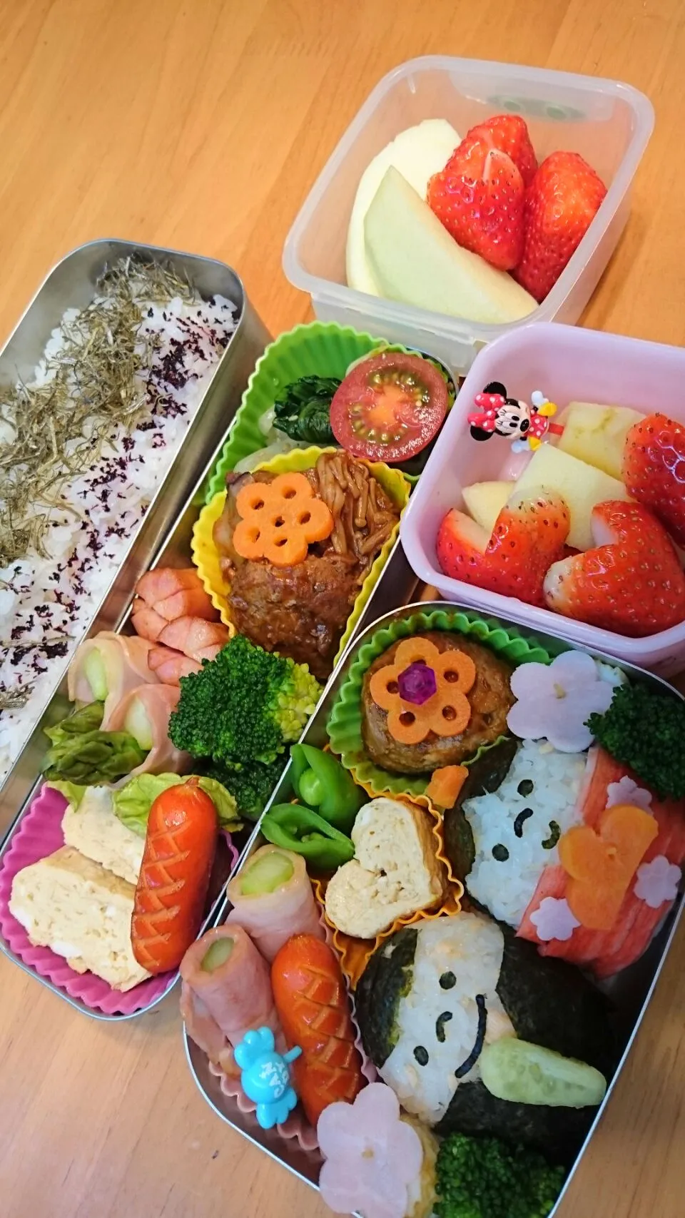 Snapdishの料理写真:3月1日お雛様弁当|あけみさん