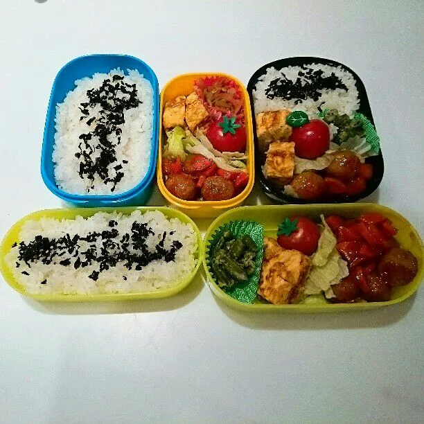 3/1(水)の３人弁当🍱|ふみぃさん