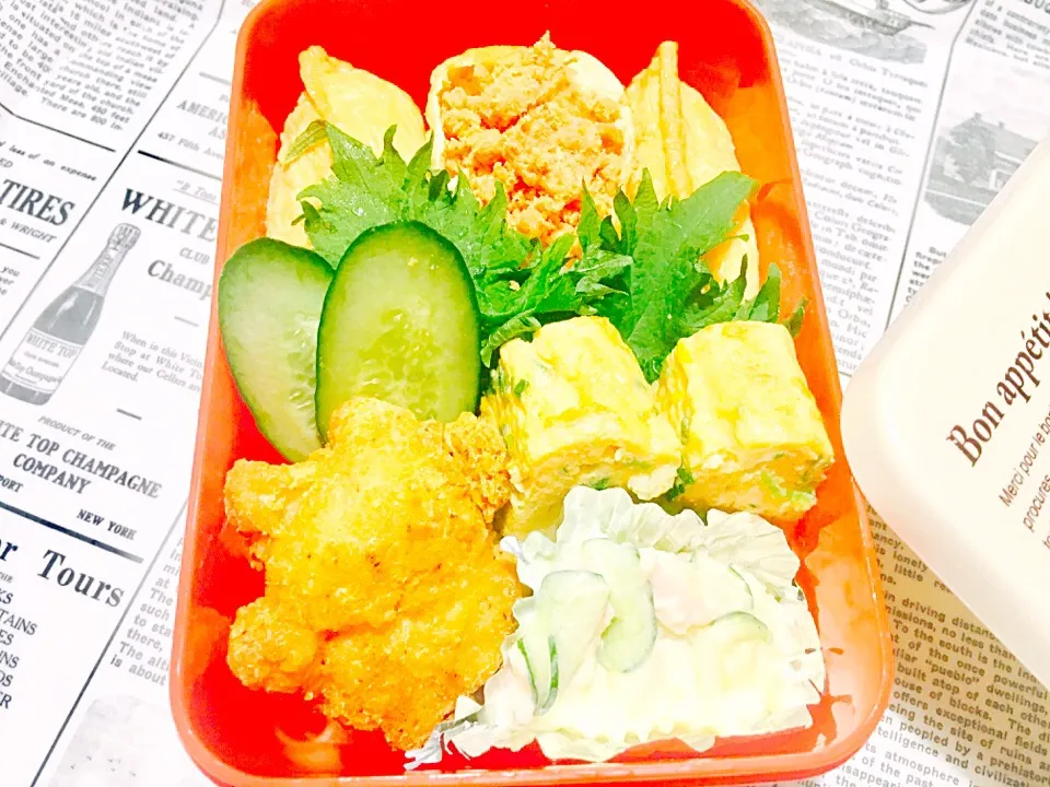 旦那様の稲荷寿し弁当٩(^‿^)۶|るみさん