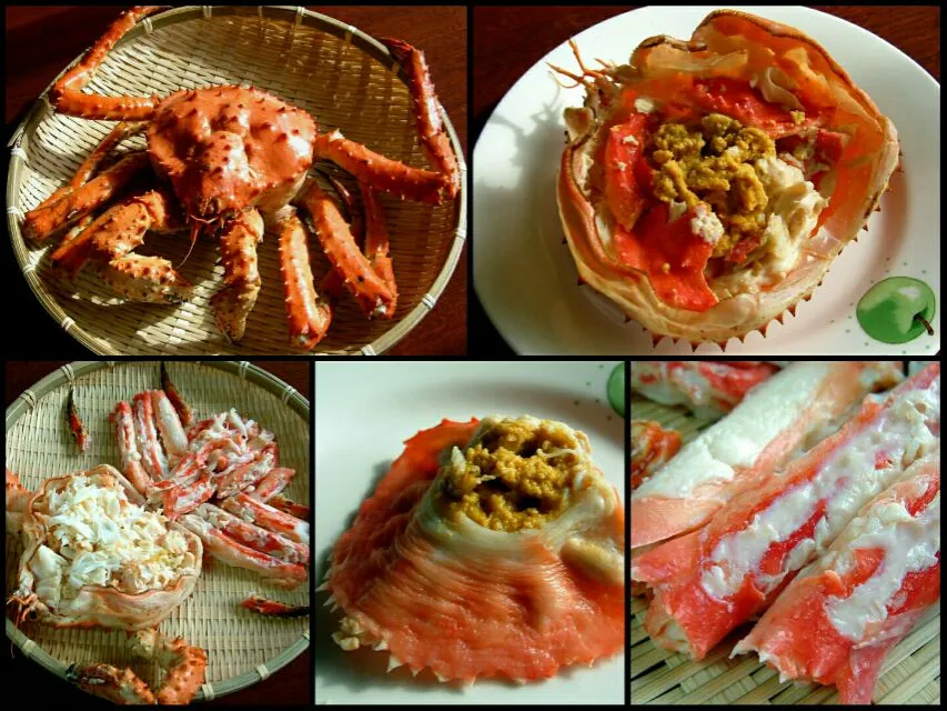 steamed king crab|steven z.y.さん