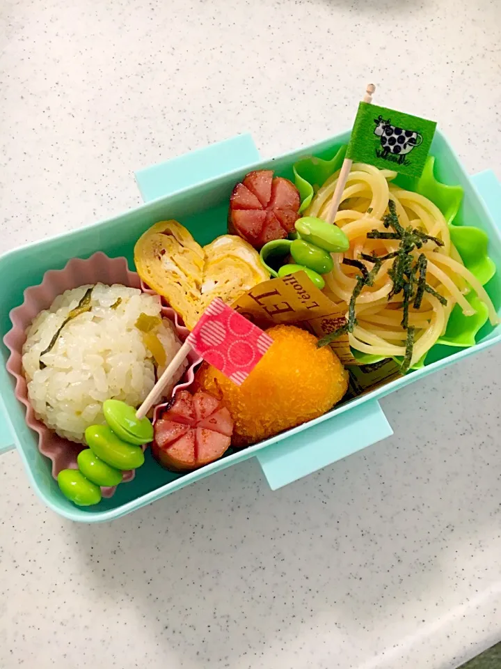 年少さんのお弁当。|マイさん