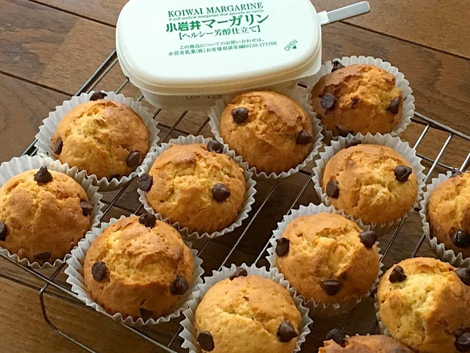 チョコチップ入りバナナマフィン|弁当 備忘録さん