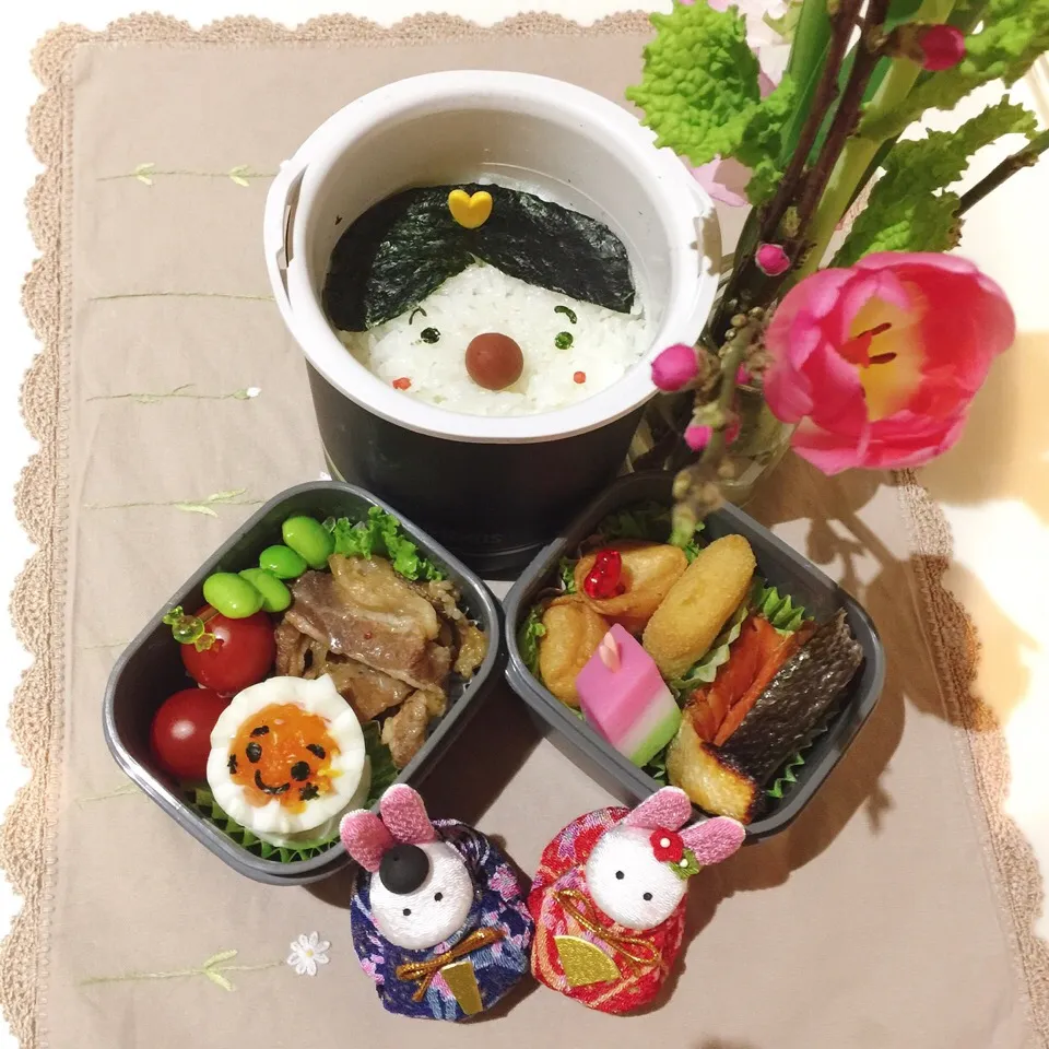 3/2❤︎主人のひなまつりお弁当❤︎|Makinsさん