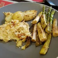 Tilapia Fish; with Grill spararragus and Grill Potatoe|Rafael A.さん