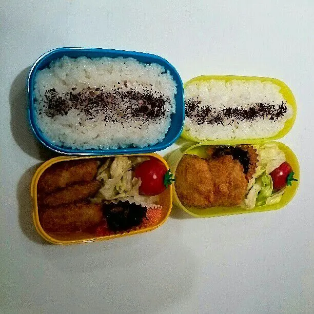 3/2(木)の二人弁当🍱|ふみぃさん