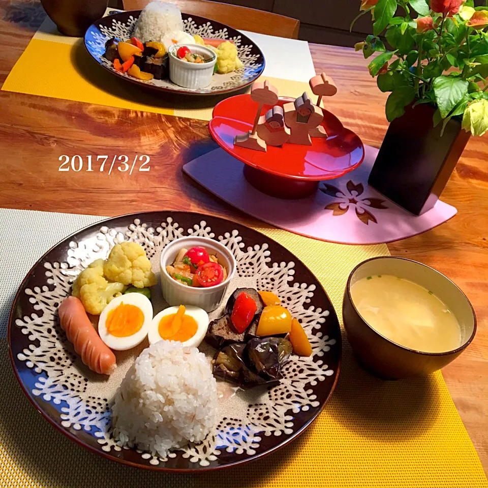 Snapdishの料理写真:朝ごはん 2017・3・2|ローゼルさん