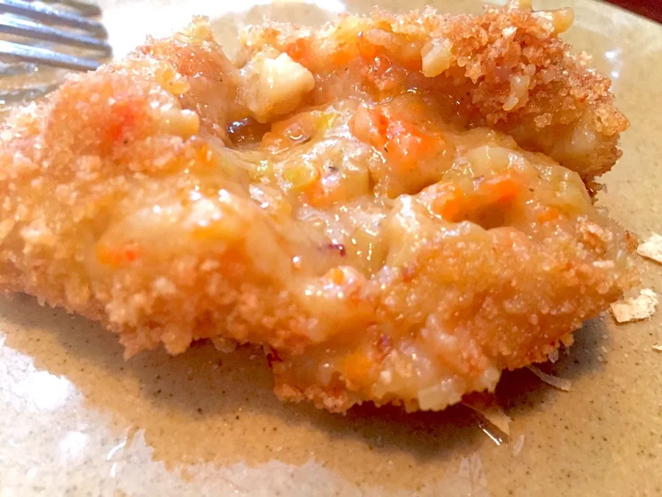 Snapdishの料理写真:#seafood swrimp/squid croquette|De Pupesさん