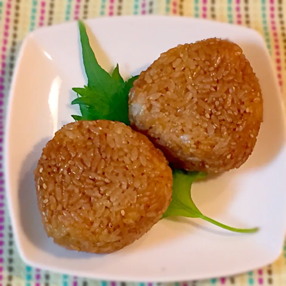 Snapdishの料理写真:焼きおにぎり～🍘|あゆさん