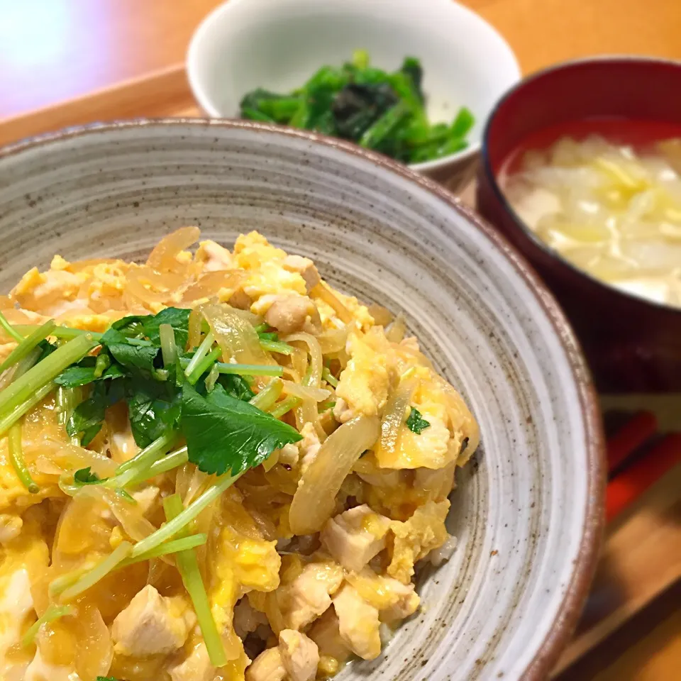 時間ない時の親子丼|ジャスミンリリーさん