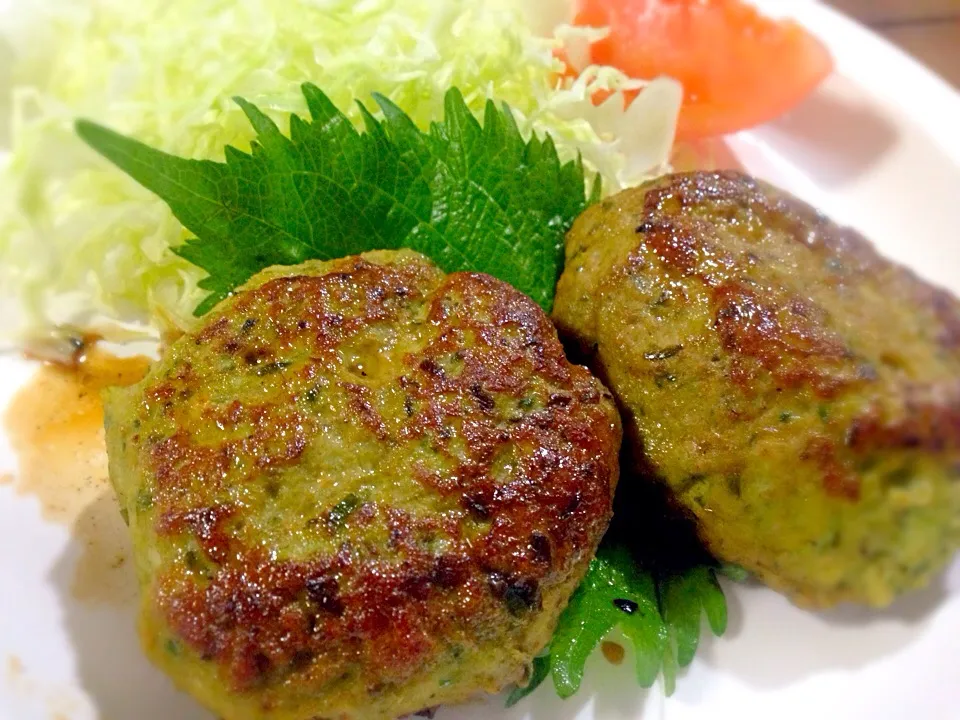 にら肉団子の照り焼き🍅|けいさん