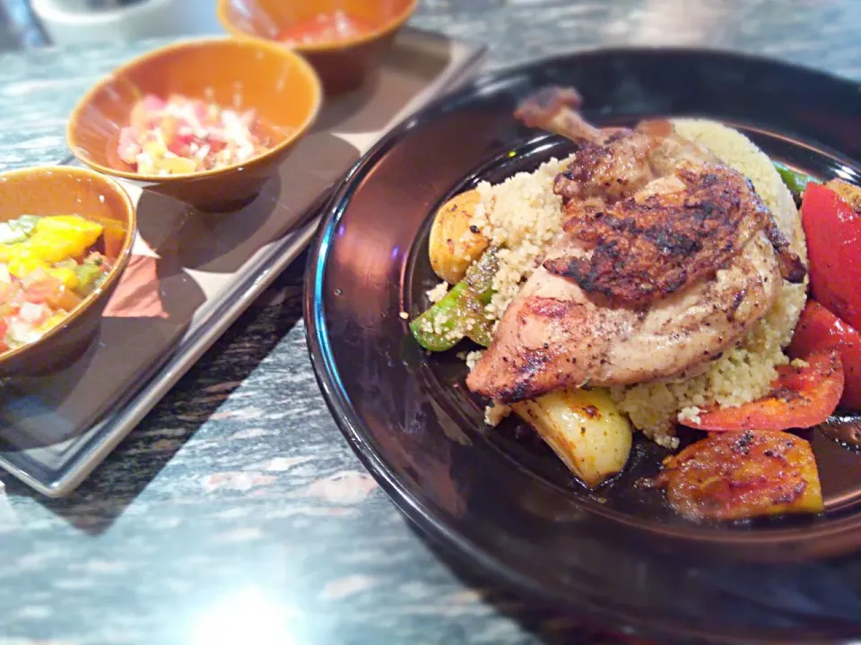 Grilled Chicken with Cous Cous|Tony J-Kayさん