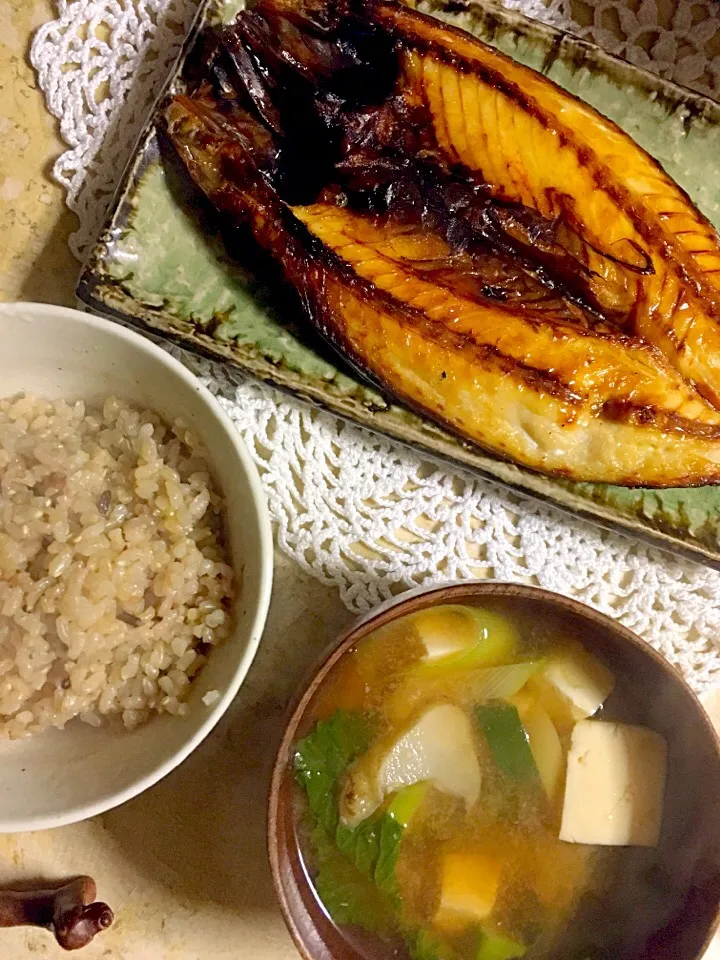 #焼き魚定食|MIEKO 沼澤三永子さん