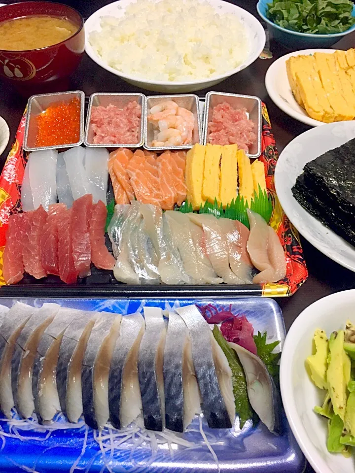 ひな祭り🎎 手巻き寿司♡|yumikoさん