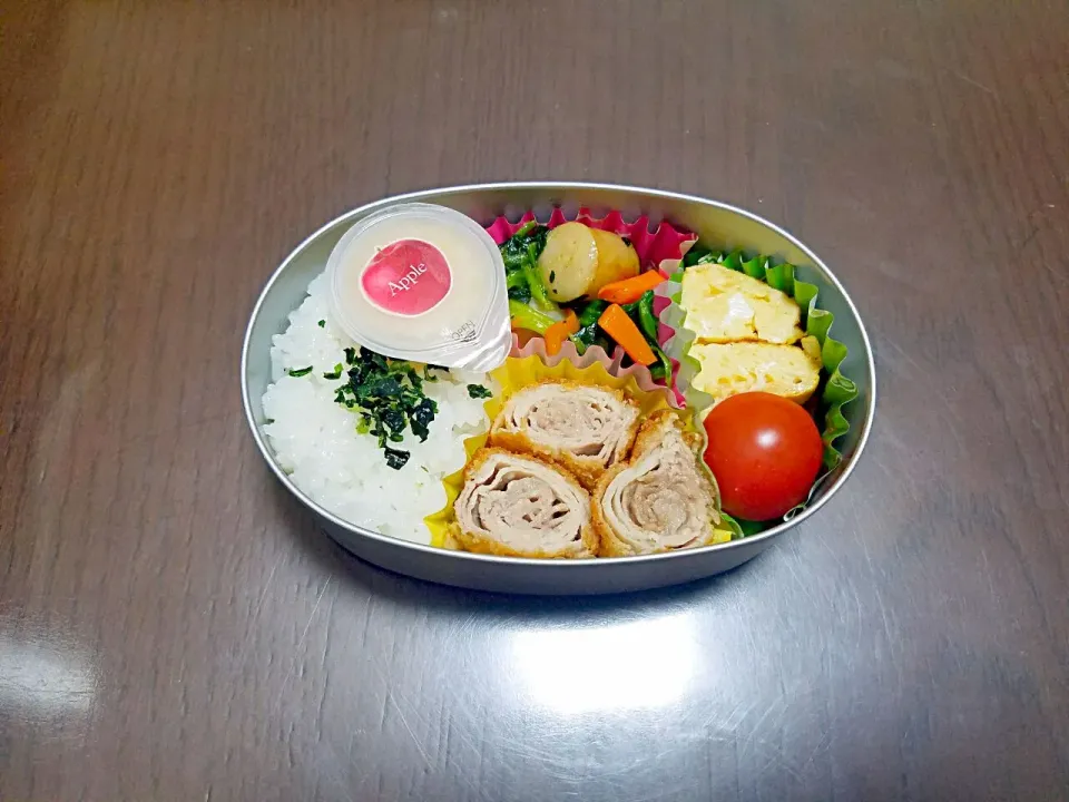 ロール豚カツの幼稚園弁当☆|Mami.Nさん