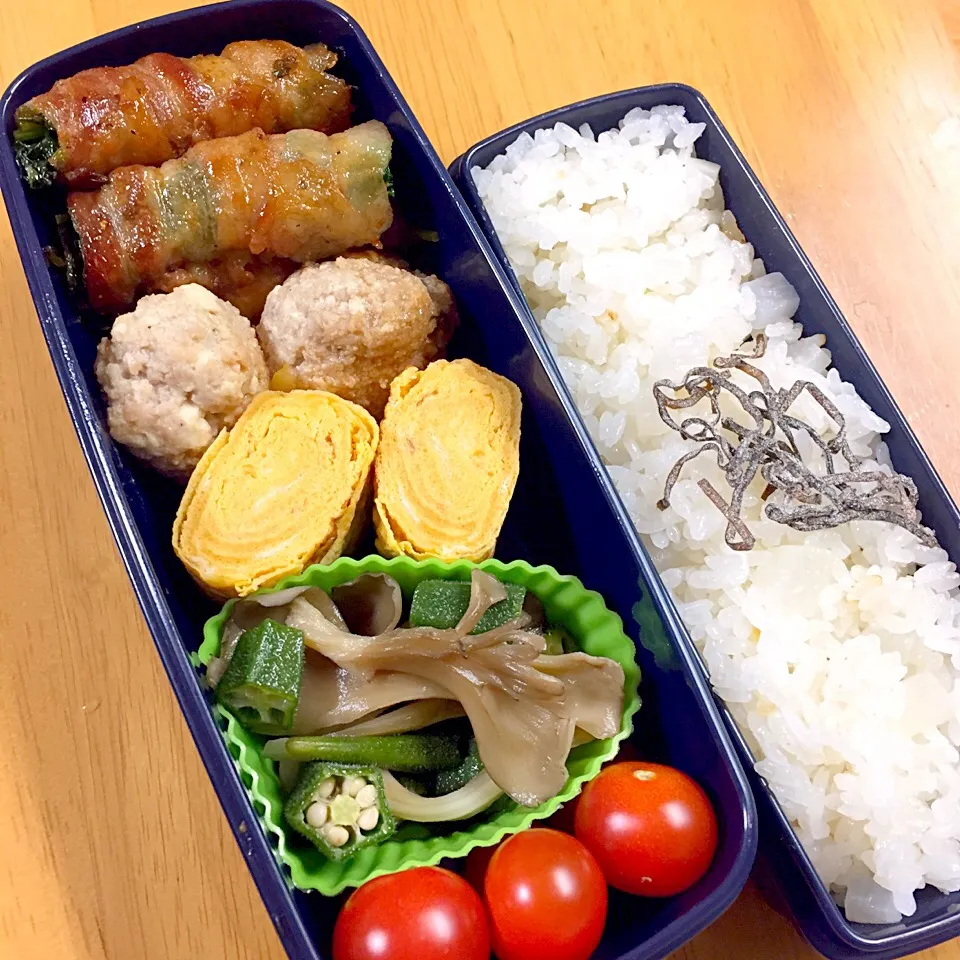 豆苗の豚肉巻き弁当|あやさん