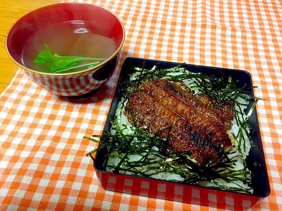 Snapdishの料理写真:ハモ重と、ハモのお吸物〜♪|あんちゃんさん