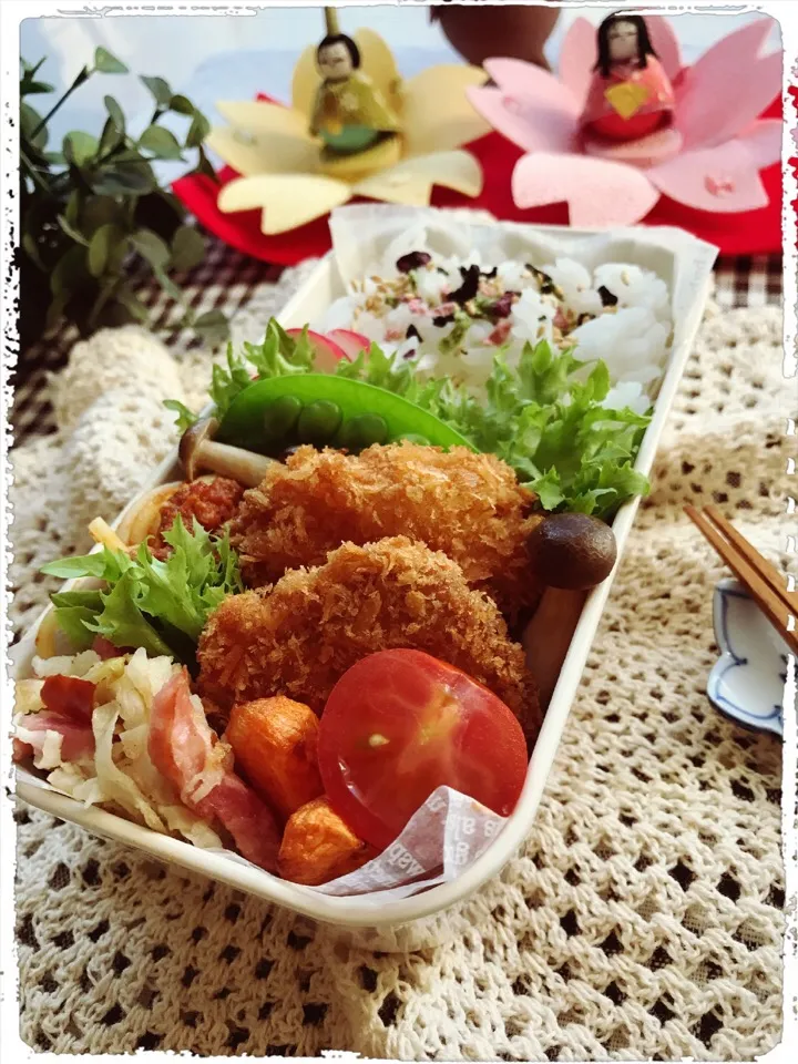 Snapdishの料理写真:今日のお弁当🎶|ちえぞうさん