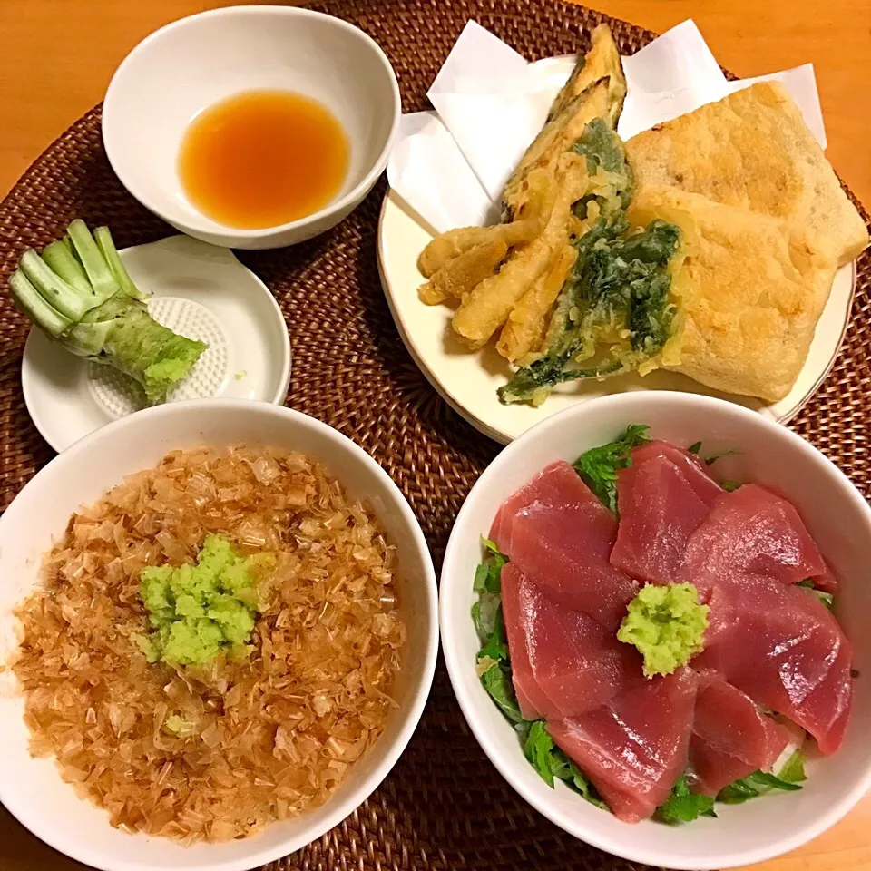 わさび丼&鉄火丼|chacoさん