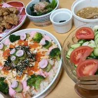 Snapdishの料理写真:お雛様メニュー♪|Kayo Matsudaさん