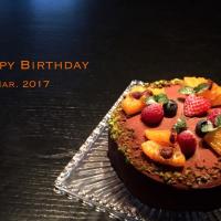 チョコレートケーキ  長男16歳になりました💕