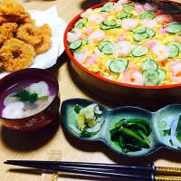 Snapdishの料理写真:雛祭りパーティ❤︎*。