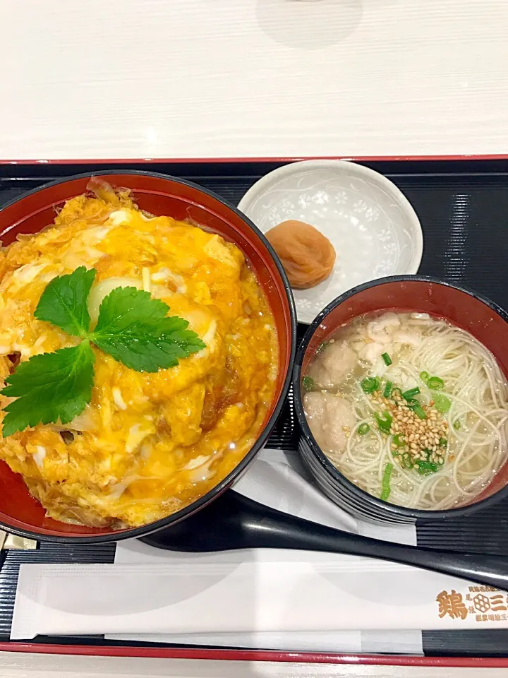 鶏かつ丼ととりそば
@ららぽーと新三郷|江崎 和彦さん