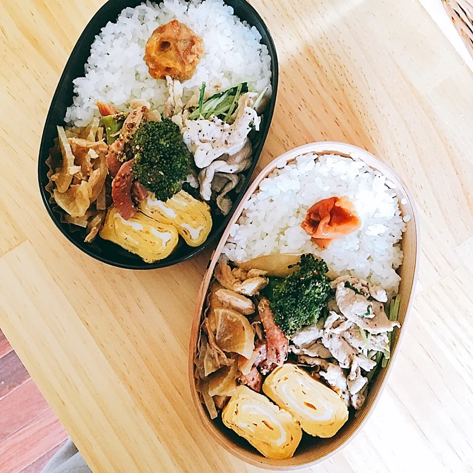 今日のお弁当♡2人分|ゆかさん