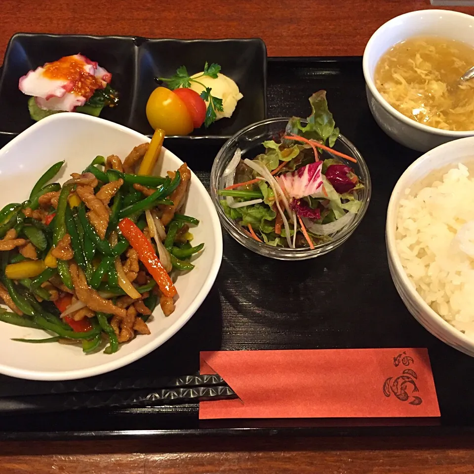 豚肉とピーマンの醤油炒め*\(^o^)/*|すかラインさん