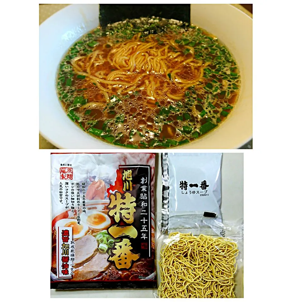 藤原製麺 旭川特一番
醤油ラーメン|哲さん