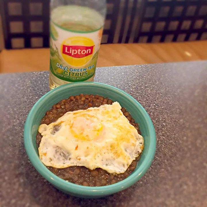 Slow Carb Meal
Lentils & Eggs|FitMomDoc19さん