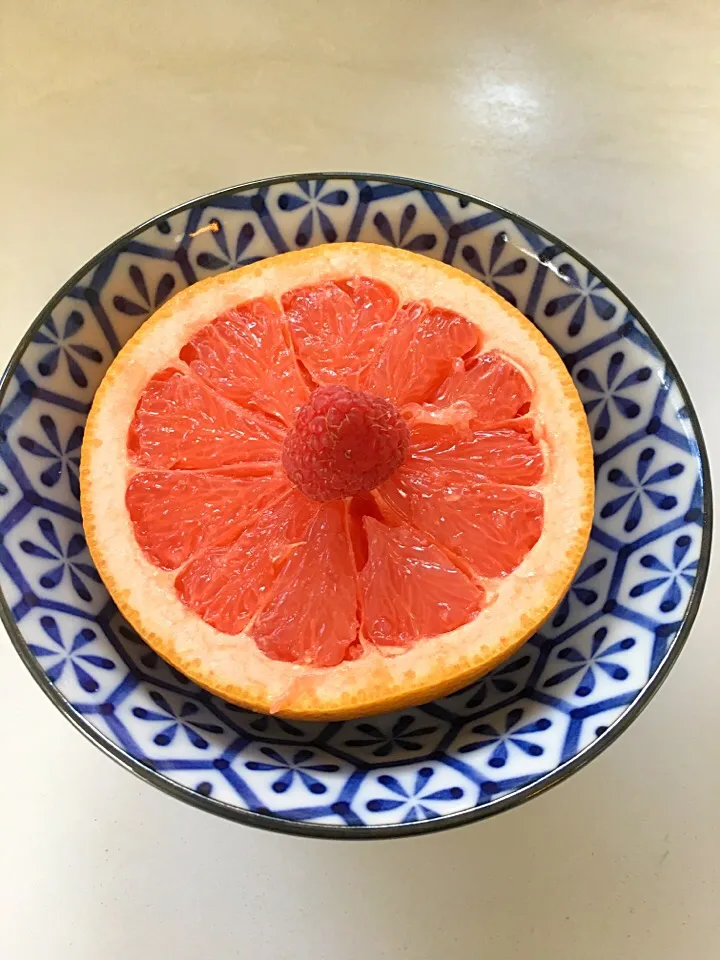 Fresh Organic Ruby Red Grapefruit #grapefruit|🌺IAnneさん