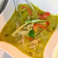 Snapdishの料理写真:green curry#タイ料理 #thaifood #チャッタイガーデンハウス #|チャッタイガーデンハウスさん