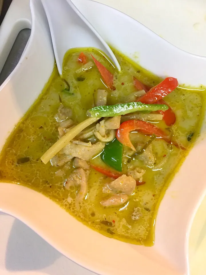 Snapdishの料理写真:green curry#タイ料理 #thaifood #チャッタイガーデンハウス #|チャッタイガーデンハウスさん