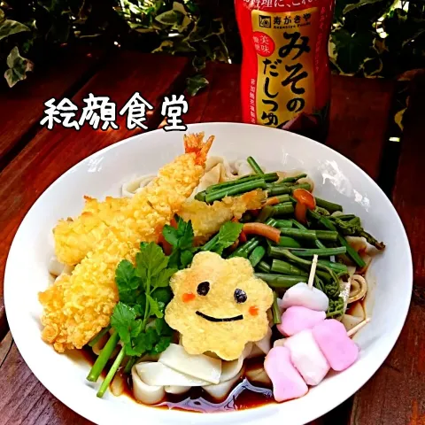 「密封ボトル　みそのだしつゆ」を使ってみたSnapdishの料理・レシピ写真:みそころきしめん