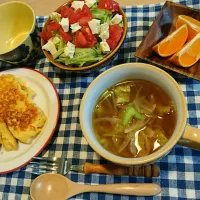 Snapdishの料理写真:ある日の朝ごはん|ごまさん