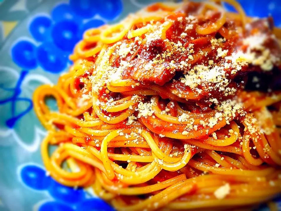 ポロネーゼ パスタ 🍝 (๑˃̵ᴗ˂̵)و|bamazooさん