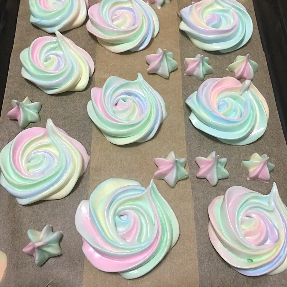 Paddle pop meringue cookies|Trish Wongさん