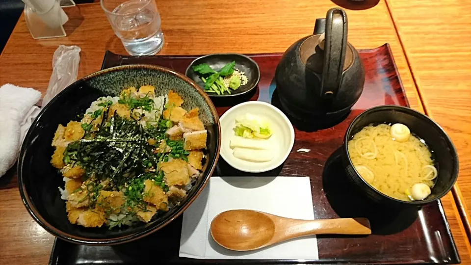 カツ丼 政家 塩たれカツ丼|ミナミ ヒロヤさん