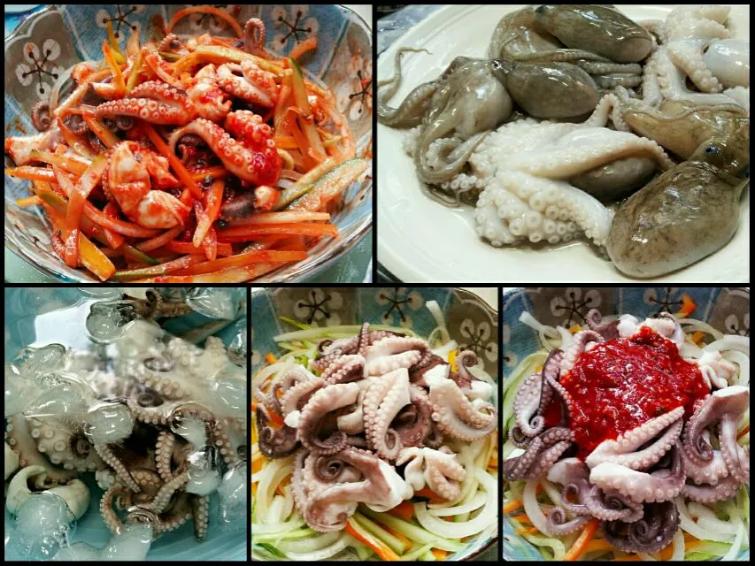 octopus salad|steven z.y.さん