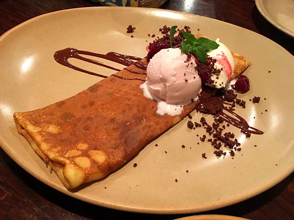 Crepe Sakura @ La Bretagne|Ong Sor Fernさん