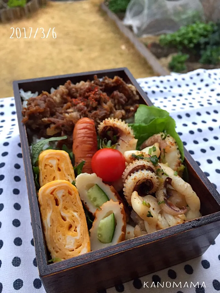 Snapdishの料理写真:息子くん弁当♪|ゆきさん