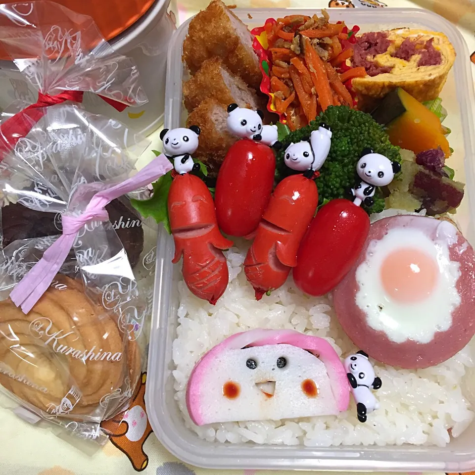 Snapdishの料理写真:2017年3月6日 高校生女子弁当♪|クッキングおやぢさん